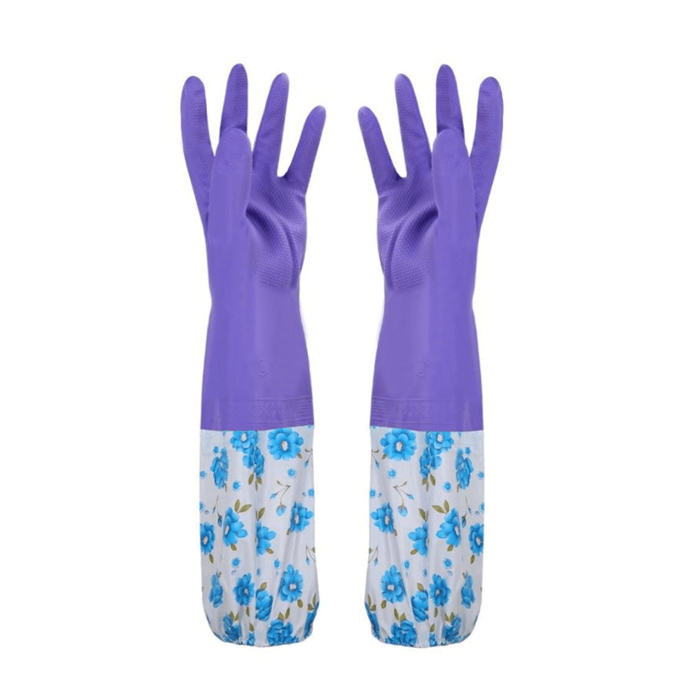 Guantes largos para lavar